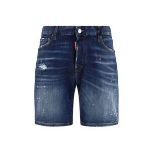 Dsquared² Blue Cotton Bermuda Men's Shorts